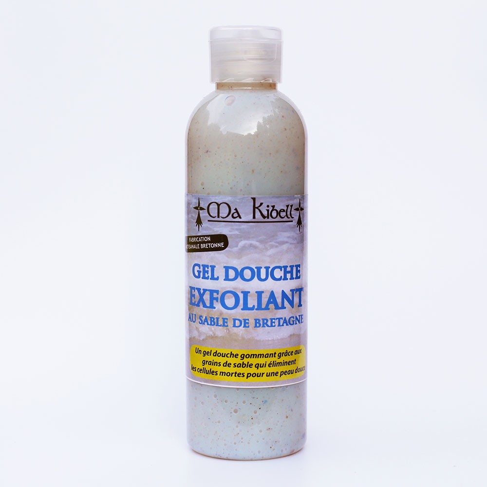 gel douche exfoliant