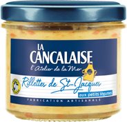 Rillette de Saint Jacques aux petits légumes