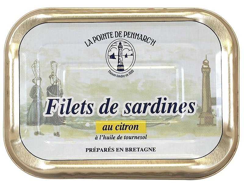 Sardines entières au naturel