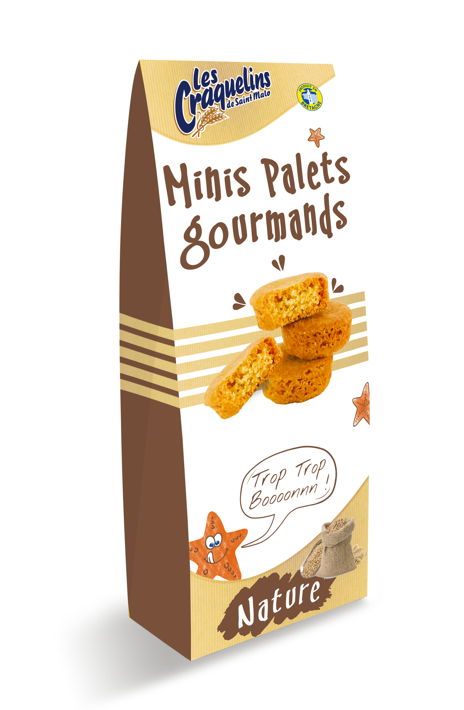 Mini palets nature 125 g